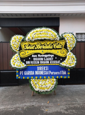 Papan Bunga Duka di Songgomjaya