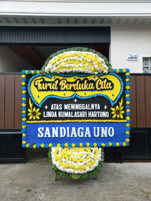 Papan Bunga Duka di Songgomjaya